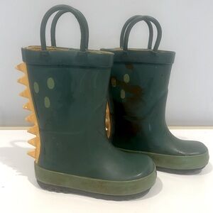 Toddler boy rain boots